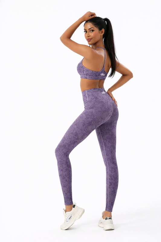 Ensemble de sport marbré —